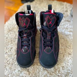 Jordan true flight black coral rose